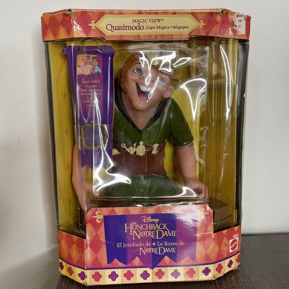 Disney The Hunchback of Notre Dame Magic View Quasimodo Figure Toy Collectible - Picture 1 of 8